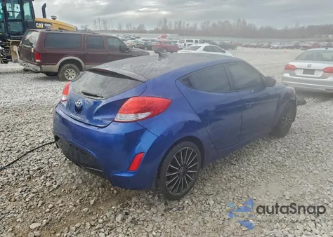 2017 Hyundai Veloster из США, поврежденный, VIN KMHTC6AD5HU322657